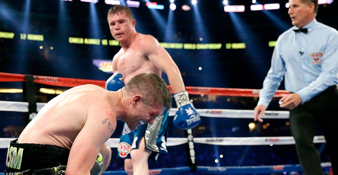 Los mejores KO de Canelo y Golovkin