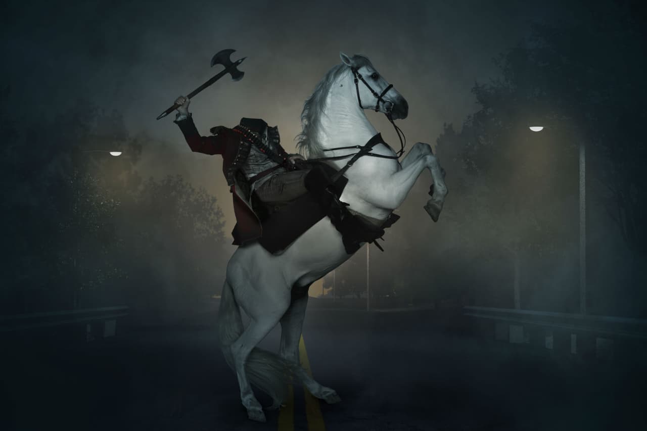 La historia toma lugar en 1784, en Nueva York, cerca de un apartado valle llamado Sleepy Hollow.