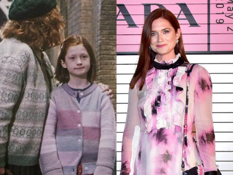 Bonnie Wright interpretó a Ginny Weasley