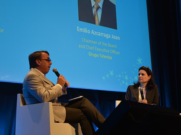 Entrevista a Emilio Azcárraga Jean en MIPCOM 2014