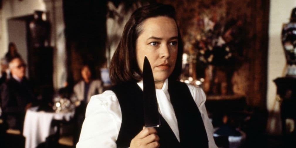 6. Misery: Kathy Bates da vida a Annie, una fan desquiciada en este clásico de Stephen King.