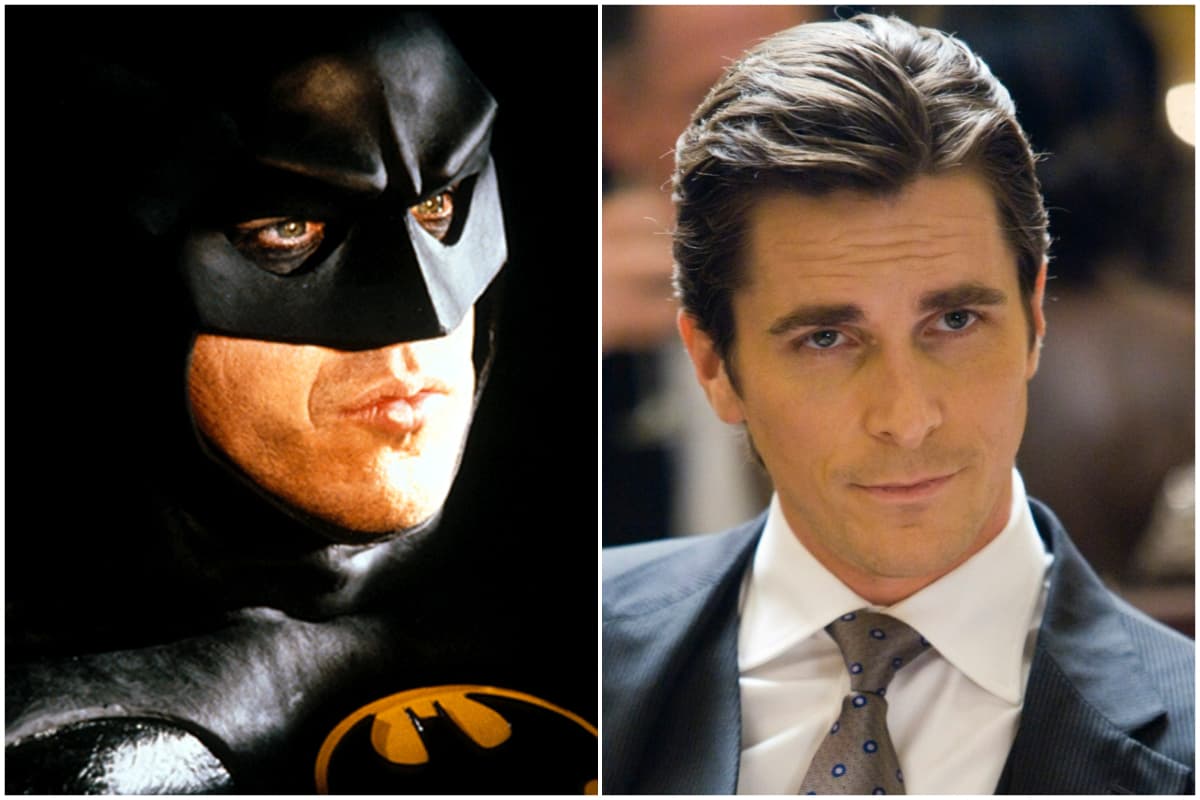 Michael Keaton/ Christian Bale