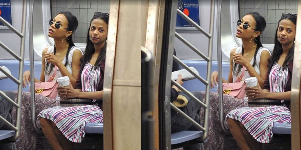 13. Zoe Saldana: La actriz de Avatar sorprendió a todos en 2014, cuando reveló que tuvo sexo en el metro.