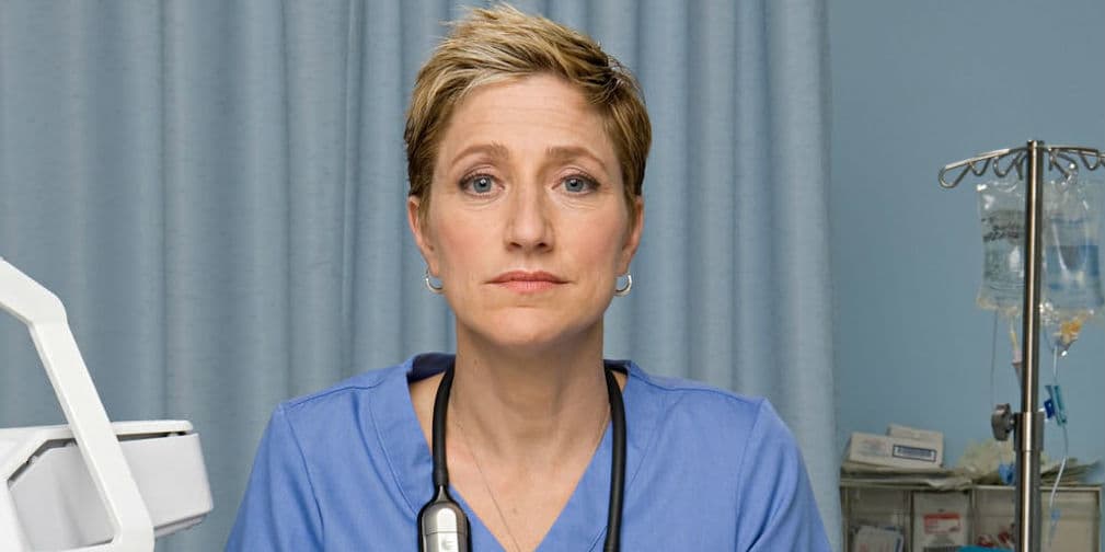 5. Edie Falco (The Sopranos, Nurse Jackie): Esta rubia ha ganado 3 premios Emmy como Actriz Dramática.