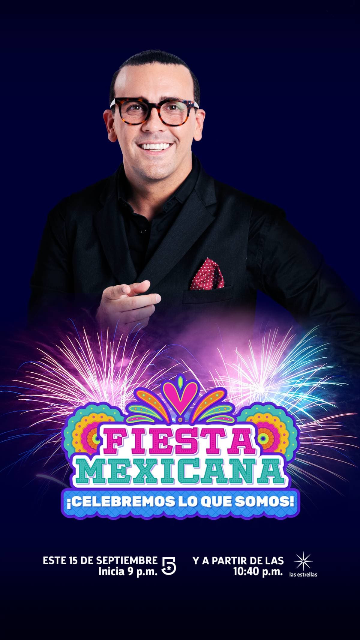 Ricardo Margaleff es parte de la Fiesta Mexicana.