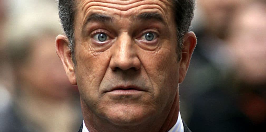 14. Mel Gibson: Realizó comentarios antisemitas a los agentes de policía que lo arrestaron por conducir ebrio.