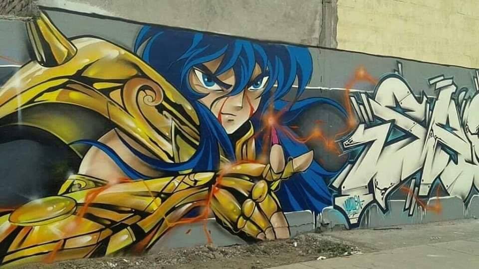 Los Caballeros del Zodiaco es una serie muy querida alrededor del mundo. Por ello no extraña que haya inspirado a artistas urbanos en todo el planeta para dar creaciones increíbles.