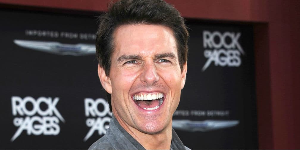 5. Tom Cruise declaró que pensaba comerse la placenta de su hija Surie, ya que contiene muchas vitaminas y proteínas. Al final aclaró que era ¡una broma!