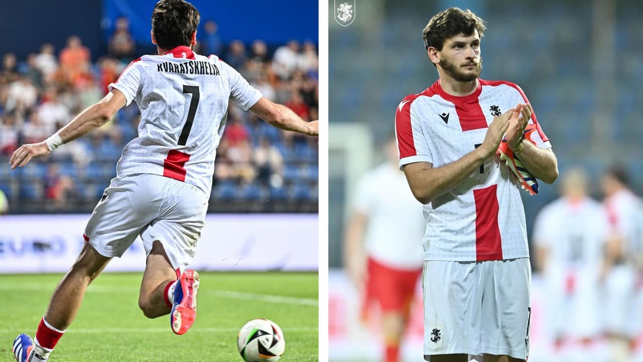 Khvicha Kvaratskhelia estará presente en la Eurocopa 2024