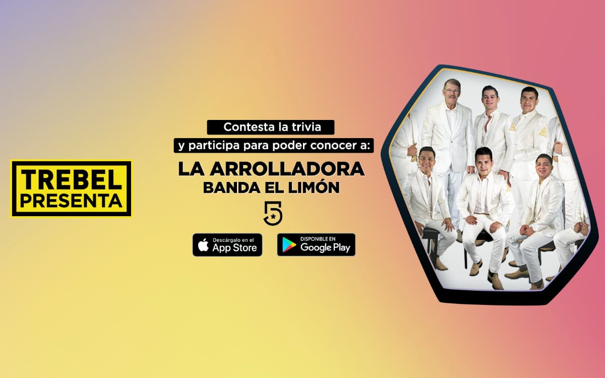 La Arrolladora Banda El Limón llega a TREBEL PRESENTA y así puedes conocerlos