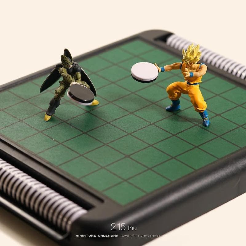 Tatsuya Tanaka, artista japonés, ha usado miniaturas, comida, basura y demás para recrear escenas clásicas de Dragon Ball.