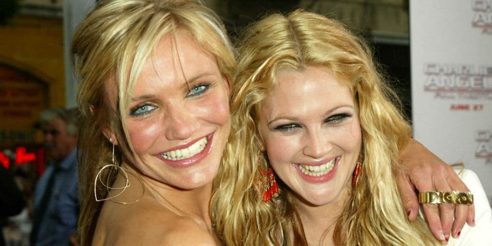 8. Drew Barrymore y Cameron Diaz: Las protagonistas de Los Ángeles de Charlie son tan amigas que toman clases de baile juntas.