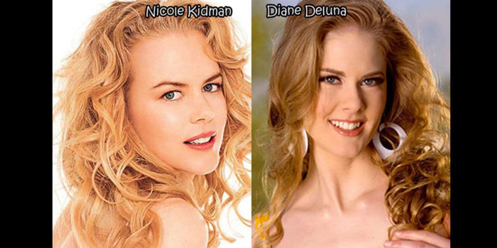 10. Nicole Kidman: La ex de Tom Cruise no podía faltar en esta lista de famosos y sus replicas al desnudo.