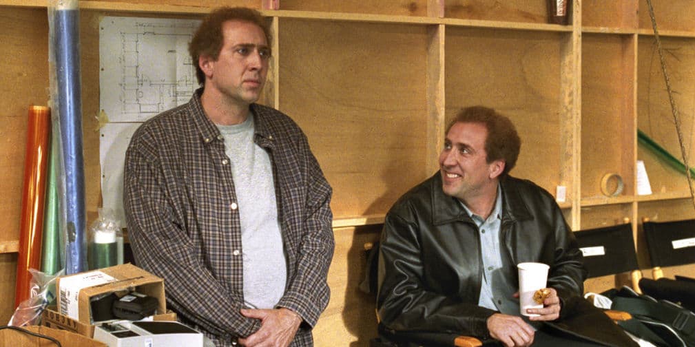 4. Nicolas Cage: Este actor se duplicó en El Ladrón de las Orquídeas (2002), dando vida a un guionista ¿o dos?
