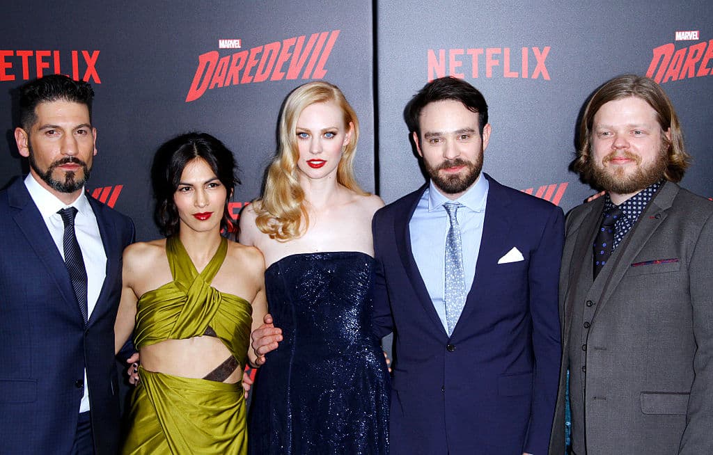 Jon Bernthal, Elodie Yung, Deborah Ann Woll, Charlie Cox y Elden Henson