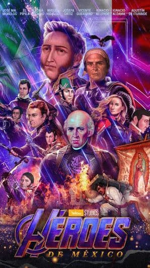Por lo que decidimos recopilar los mejores y empezamos con este que nos muestra a los Avengers mexicanos.