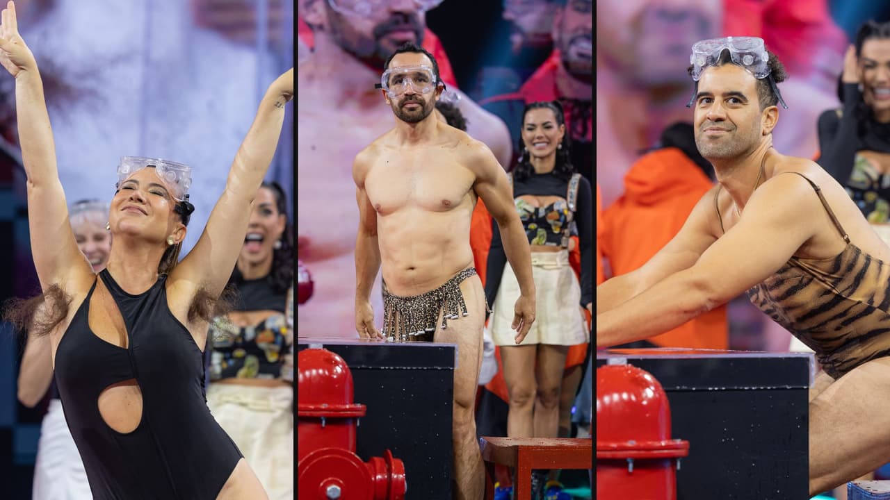 ¡Mucha ropa! Entre pelos y trajes de baño, la Familia Disfuncional adivina músicos de los 90