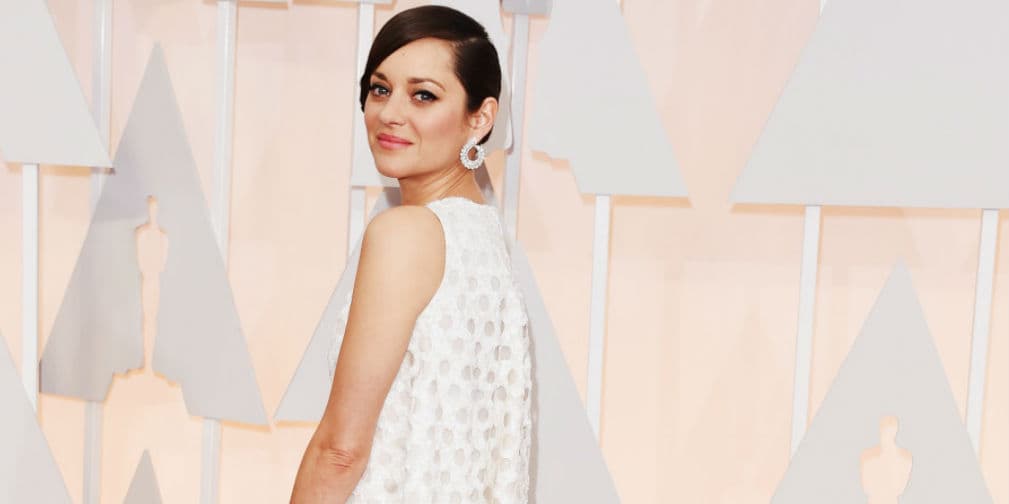 9. Marion Cotillard (Oscars): Hermosa como siempre pero el vestido era un horror, desde la confección.