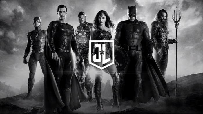 Flash, Superman, Cyborg, Wonder Woman, Batman y Aquaman