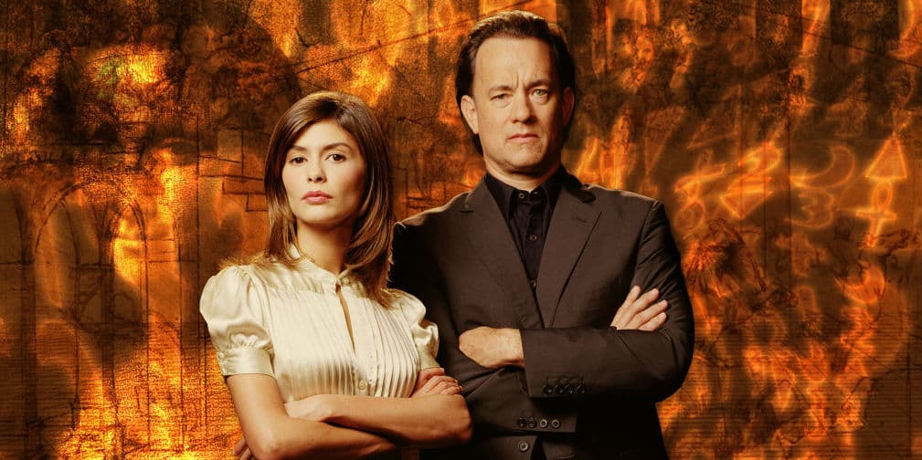 3. Tom Hanks y Audrey Tautou en El Código Da Vinci: Los 2 pero en esta película no pegaron y eso se notó en el filme.