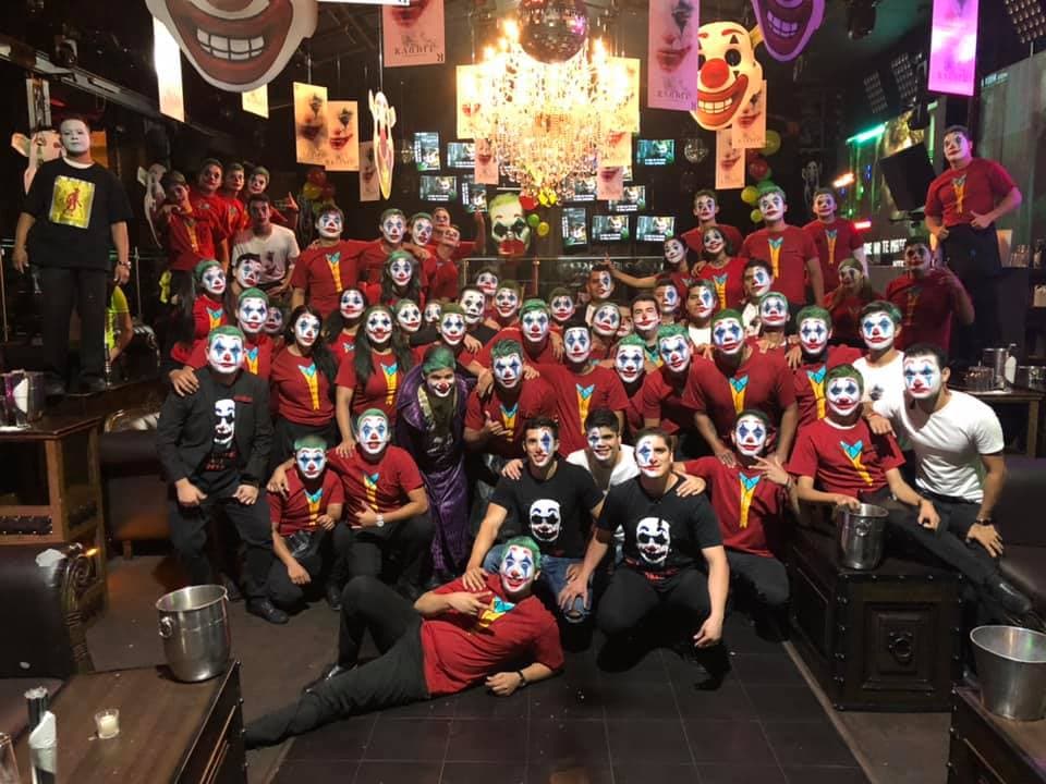 En este halloween decenas se maquillaron del Joker