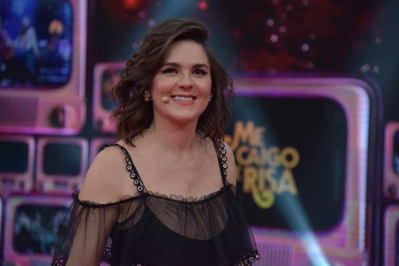 Zoraida Gómez acaba de ser mamá pero no se perdió esta fiesta, por eso se ve radiante.