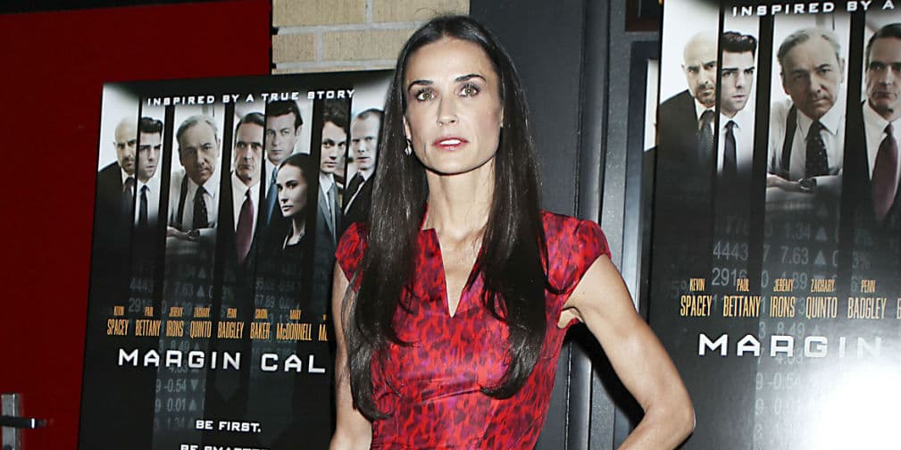 9. Demi Moore: Con el amor también se le fueron las curvas a la ex de Ashton Kutcher y Bruce Willis