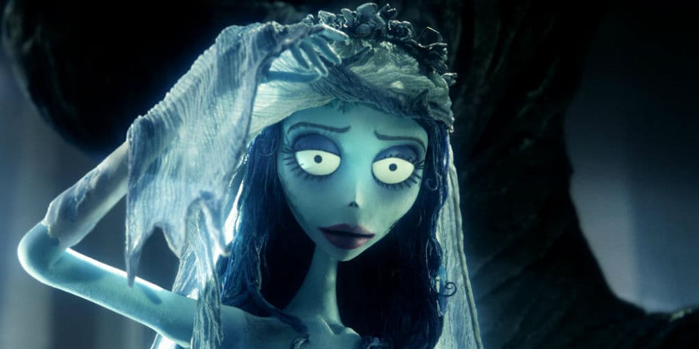 7. Corpse Bride (El Cadáver de la Novia): Helena Bonham Carter le da vida a Emily en esta cinta animada.