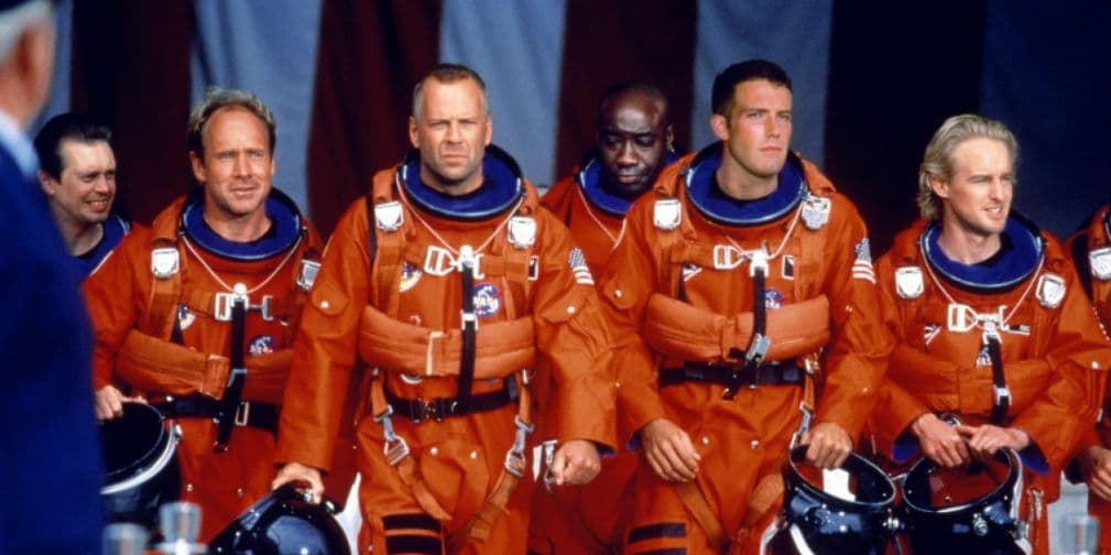 Armageddon es una película de ciencia ficción de 1998, cuyo guión fue escrito por J.J. Abrams.