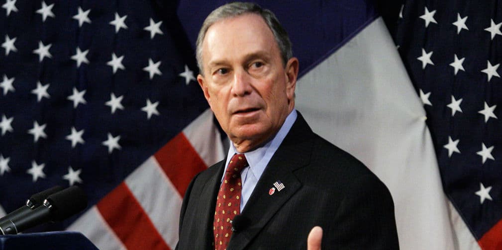 8. Michael Bloomberg: Fungió como alcalde de NYC en 2013, percibiendo solamente un dólar como sueldo, pero su fortuna es de 4 mil millones de dólares.