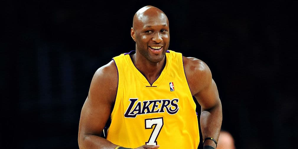 5. Lamar Odom: El jugador de la NBA tenía solo 18 años cuando le dio la bienvenida a su primera hija en 1998.