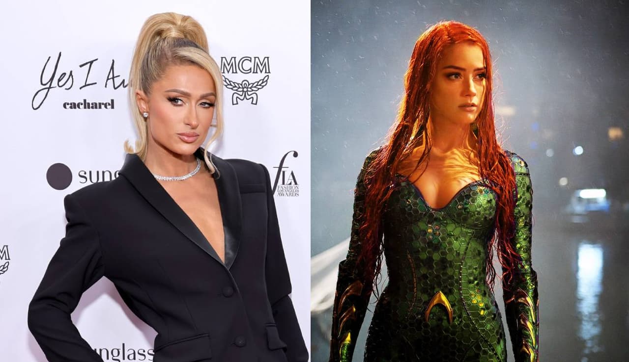 Paris Hilton podría reemplazar a Amber Heard en Aquaman 2