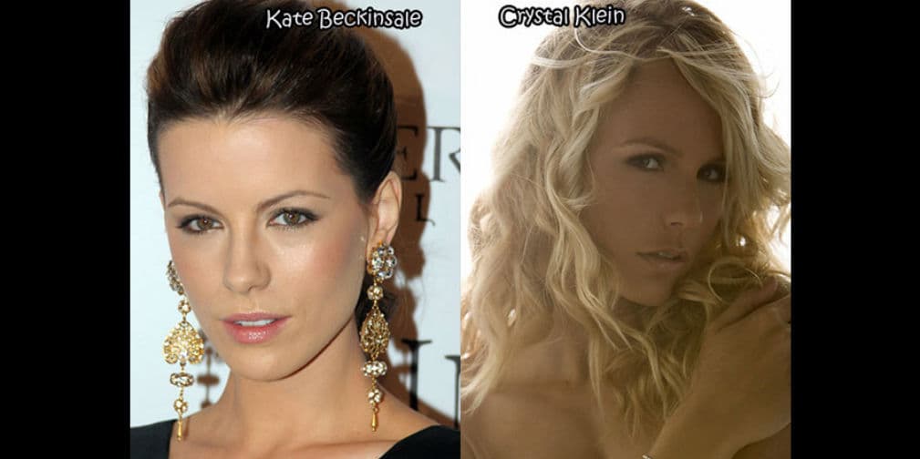 13. Kate Beckinsale: La protagonista de la saga de Underworld es una sexy rubia en el mundo del porno.