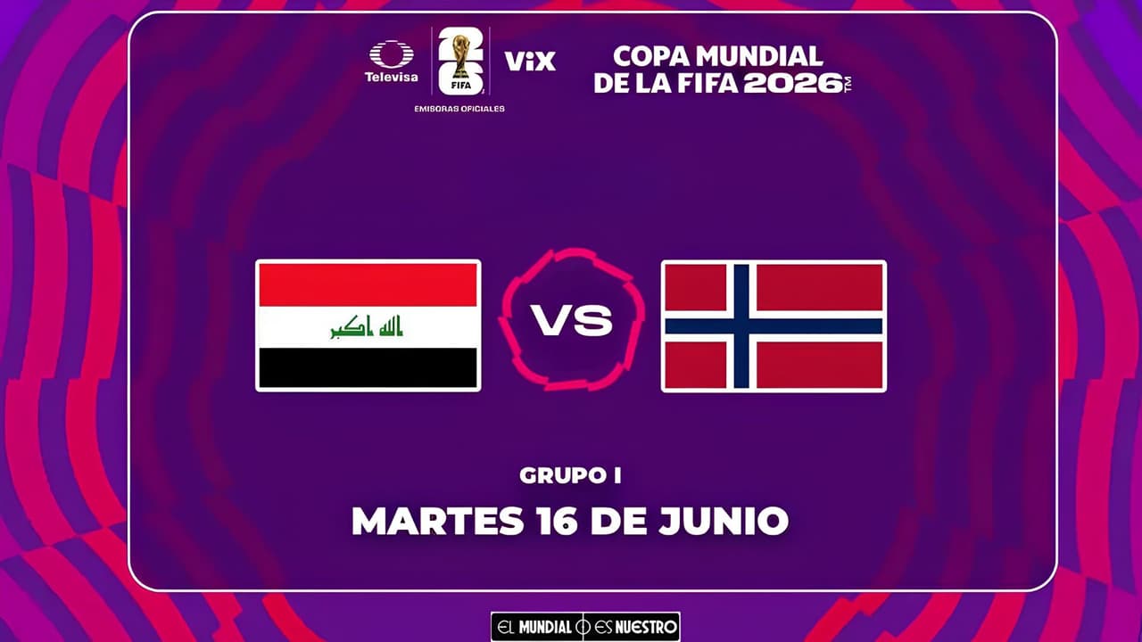 Irak vs. Noruega: Velo aquí EN VIVO