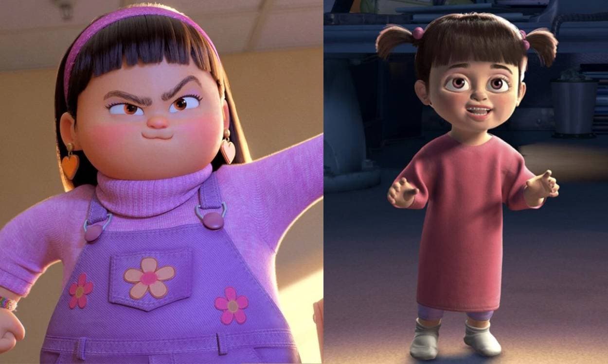 Pixar: Teoría sugiere que Abby de Red es Boo de Monsters Inc