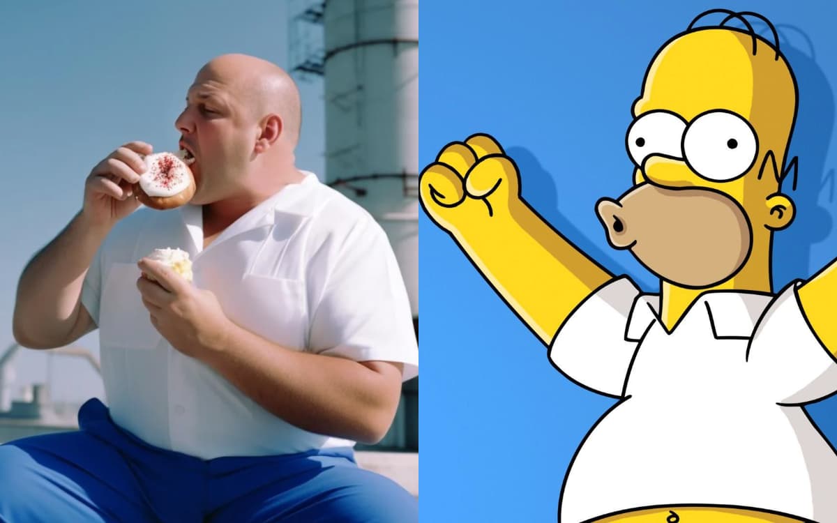 Así se verían Los Simpson en live action según Inteligencia Artificial