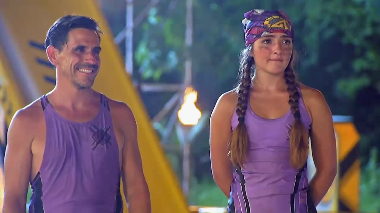 Sergio y Elaine se despidieron de sus compañeros del equipo Morado en Reto 4 Elementos 2022.