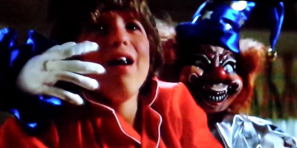 El payaso de Juegos Diabólicos (Poltergeist) fue lo más aterrador de esta película, ay no que feo...