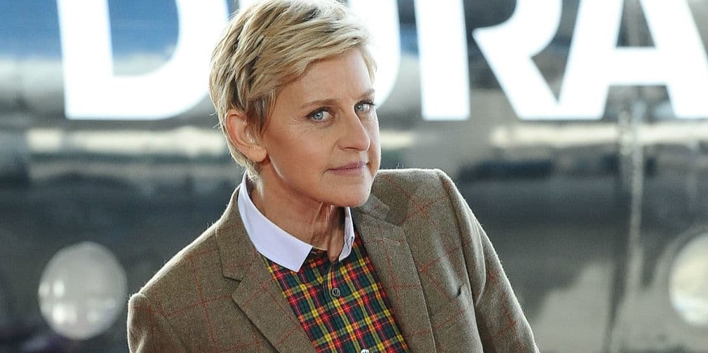 7. Ellen DeGeneres: Llorando, escribió de forma sucinta la estrella televisiva.