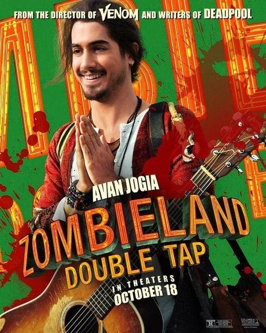 La publicidad señala que detrás del argumento están los escritores de Deadpool. No, ese señor no es Maluma.