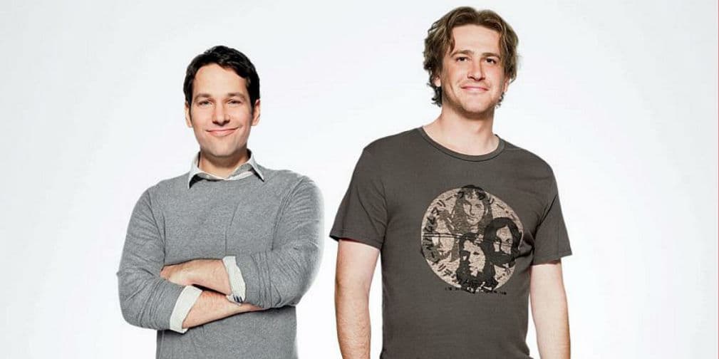 17. Paul Rudd y Jason Segel: Tal y como dice su película I Love You, Man!, estos actores ¡se aman!