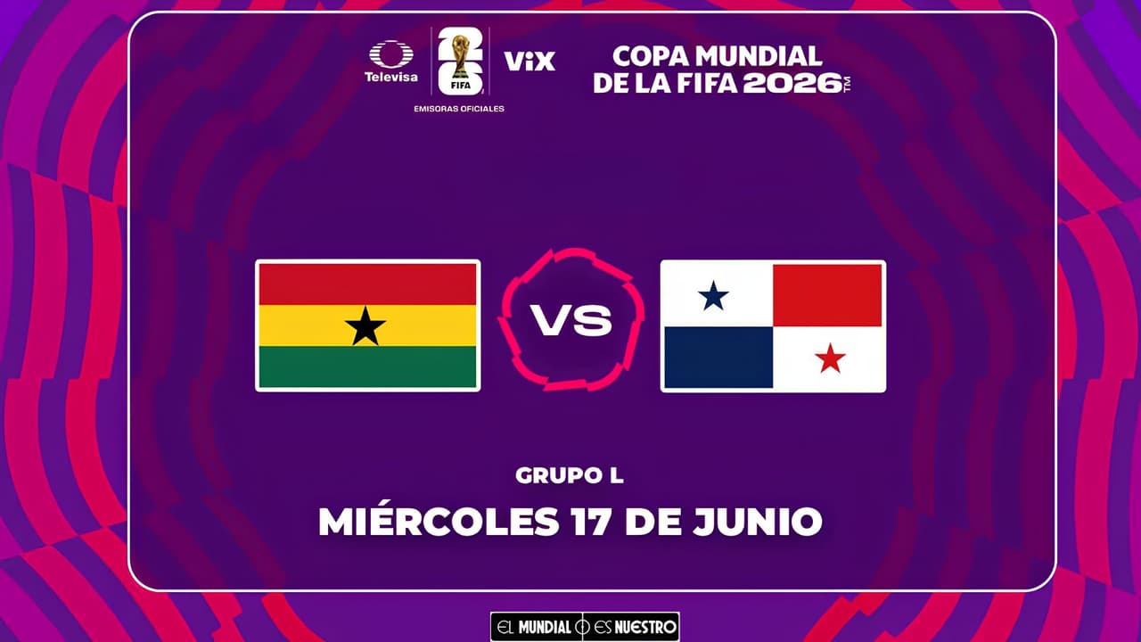 Ghana vs. Panamá: Velo aquí EN VIVO