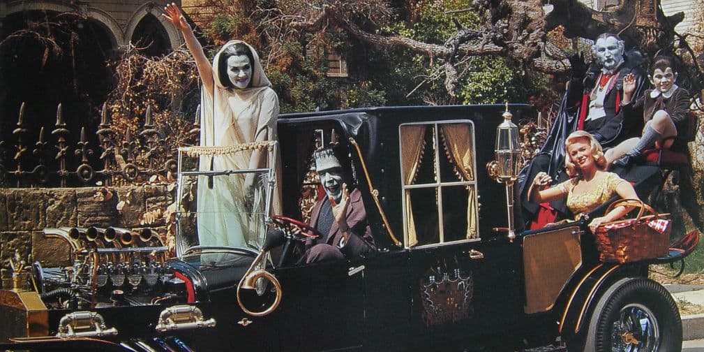 8. Herman Munster: Protagonista de The Munsters, era interpretado principalmente por Fred Gwynne.