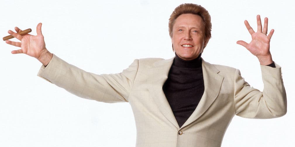 2. Christopher Walken: Trabajó para un circo cuando era un niño, tuvo que entrar a la jaula de los leones con un látigo.