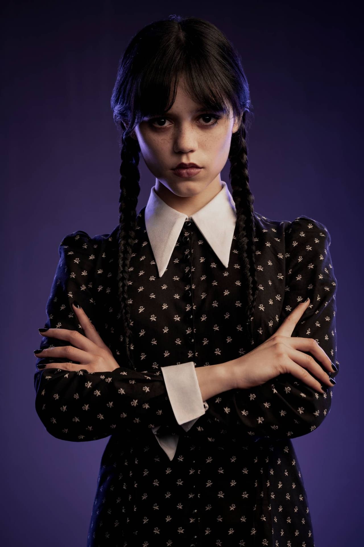 Jenna Ortega protagoniza la serie 'Merlina'.