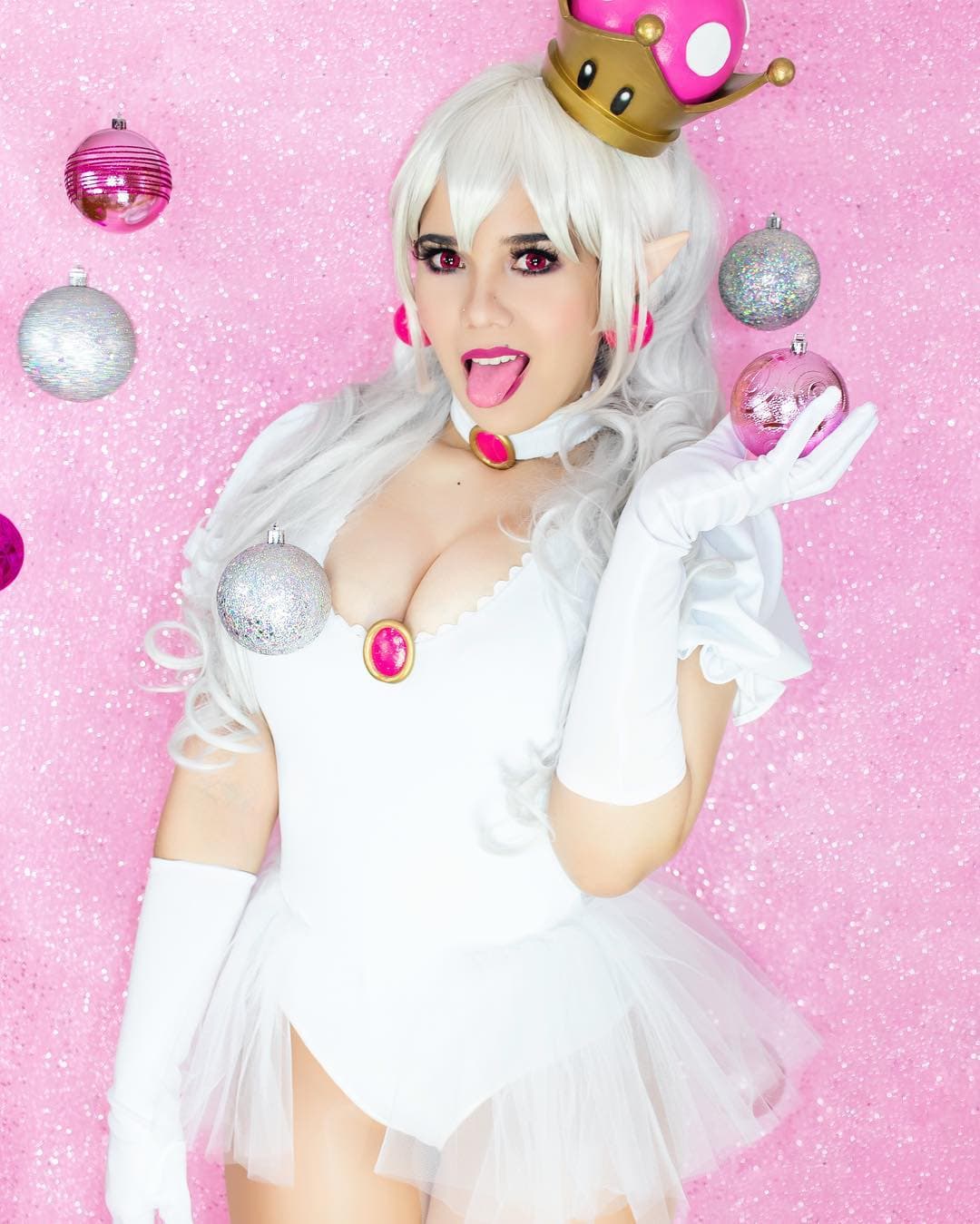 La Princesa Boosette no es un personaje oficial de Nintendo, pero sí la podríamos ver en uno de los juegos, por cierto, ganó un torneo de Mario Kart en su país.