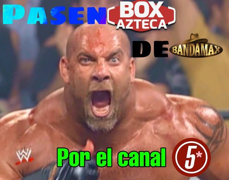 Goldberg pidiendo Box de la competencia en un canal de música por Canal 5 es algo tan extrañamente bizarro que sólo falta que suceda. Pero no pasará.