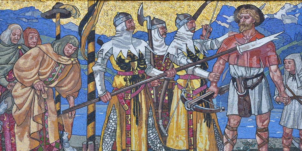 2. Guillermo Tell: A pesar de la grandiosa historia que rodea a este héroe popular de Suiza, solo se trata de una ingeniosa leyenda.