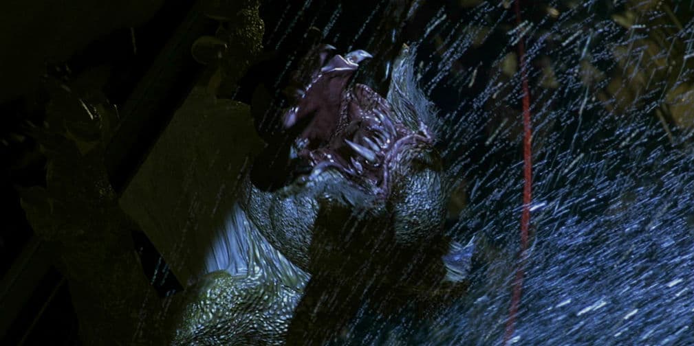 9. The Relic (1997): Esta reliquia en realidad es un humano que mutó gracias a unas extrañas plantas.