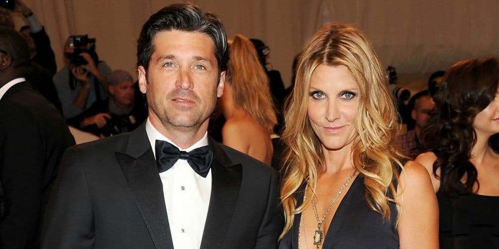 9. Patrick Dempsey: Se enamoró de su estilista Jillian Fink y se casó con ella en 1999.